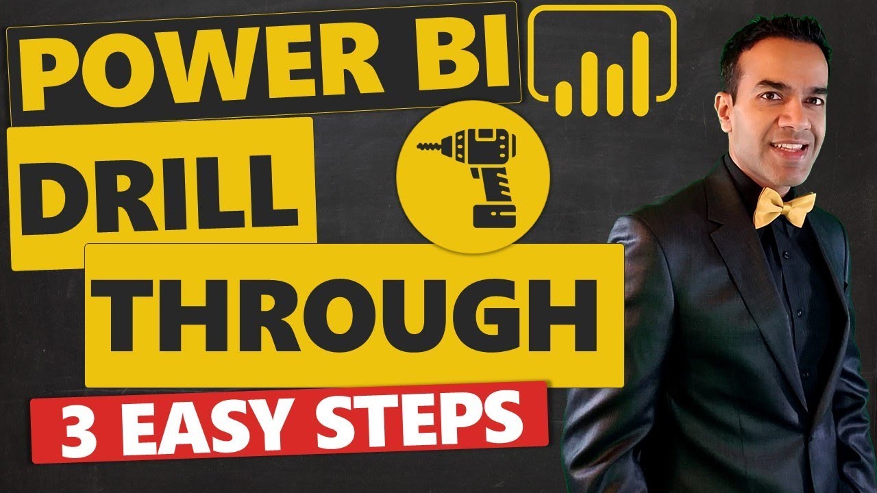 Power Bi Drill Through In 3 Easy Steps! Drill Through To Another Page 📃