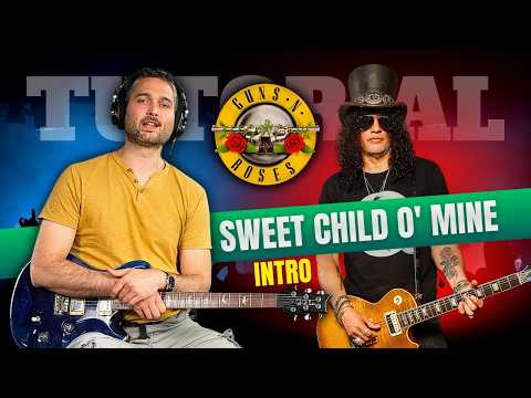 TUTORIAL pt.1 | How to play Sweet Child O' Mine - Guns 'N Roses - Electric Guitar Lesson