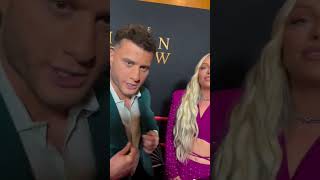 MJF and Liv Morgan at The Iron Claw Premiere - #shorts