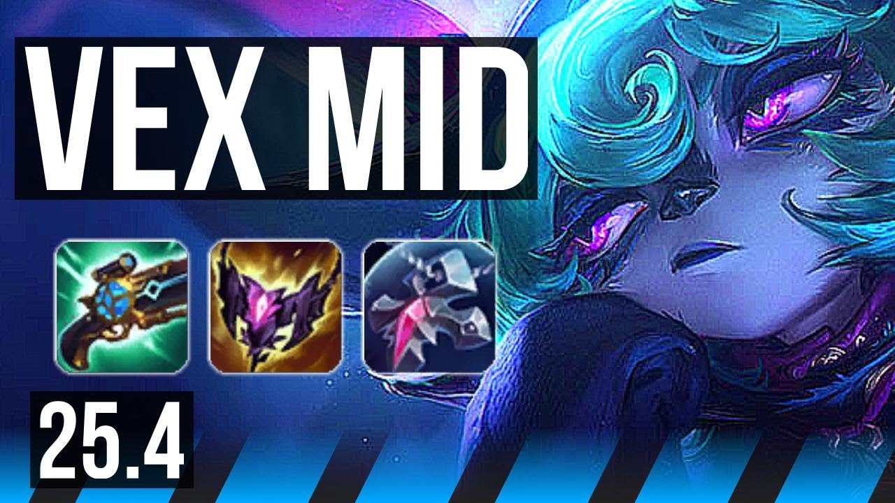 VEX vs HWEI (MID) | 700+ games, 4k comeback | KR Master | 25.4