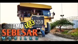 Tambang Batubara PT Bukit Asam Tanjung Enim,, Adu Kecepatan Strada Triton VS Komatsu HD 785
