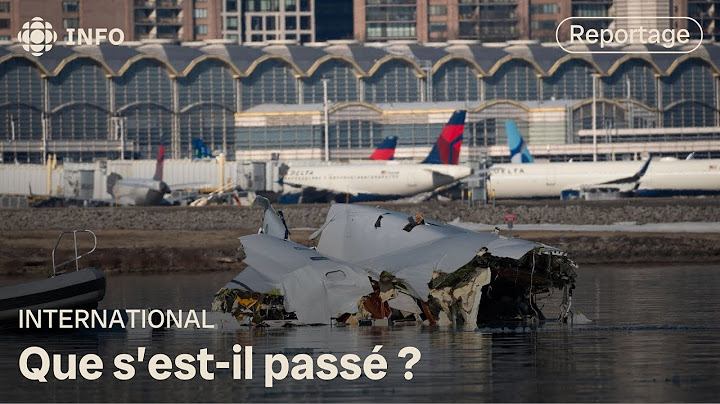 L'accident d'avion à Washington fait 67 victimes