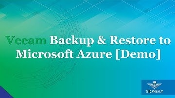 Veeam backup and restore to Microsoft Azure [Demo]
