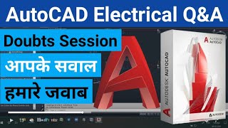 AutoCAD Electrical Doubt Solving Session |AutoCAD Electrical in Hindi| Question and Answer screenshot 4