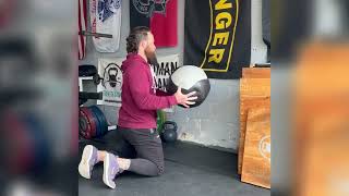 Tall Kneeling MB (medball) Alternating Hip Toss | GPS Human Performance