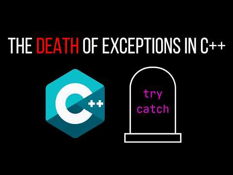 The Death of Exceptions in C++