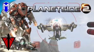 PlanetSide 2: Shattered Warpgate - Liberator vs Skyguard - TR - PlanetSide 2 Gameplay 2020