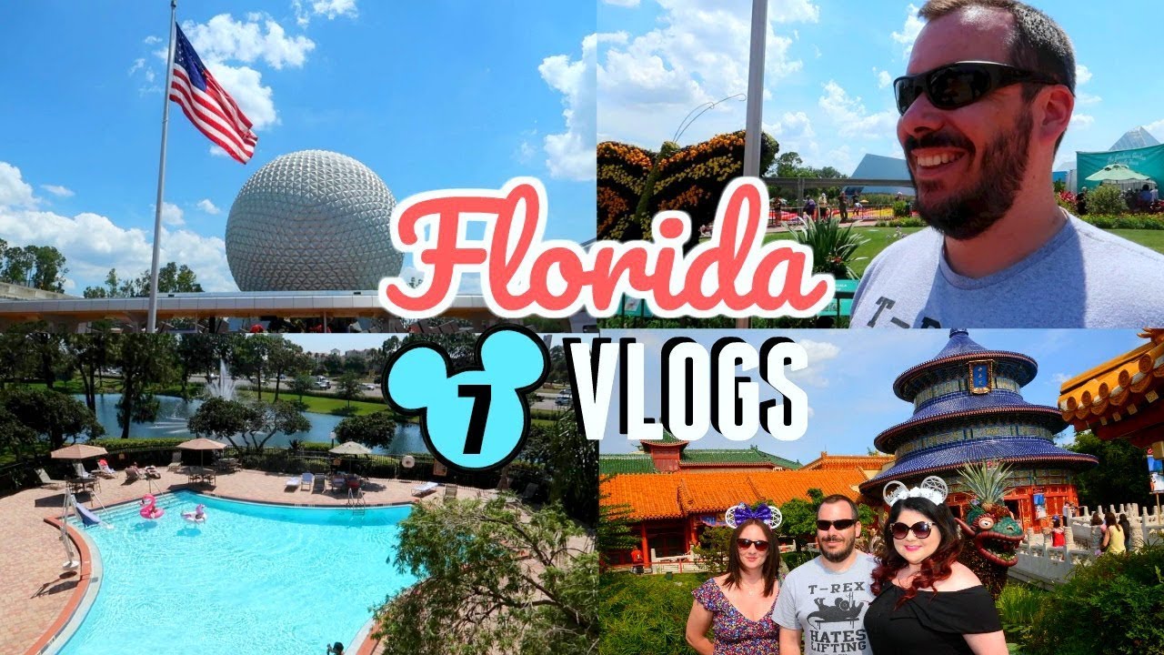 Epcot Pool Disney vlog 2018 | Disney World and Universal : Day 6 part 1 | Epcot ...