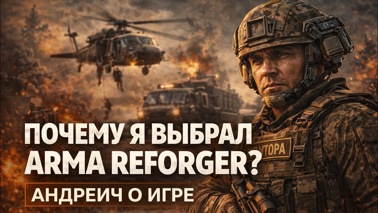 Почему Arma Reforger цепляет после 1000 часов | Честно от Андреича