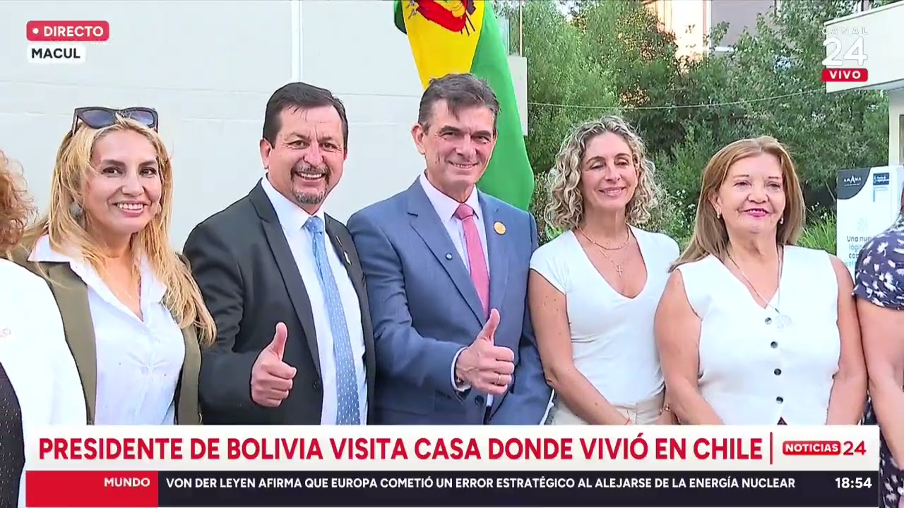 “Como uno más de la comuna”: el vínculo que une al presidente de Bolivia con Macul