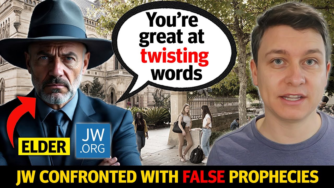 Christian Challenges a Jehovah's Witness ELDER About False Prophecy... (He Had NO Answer!)
