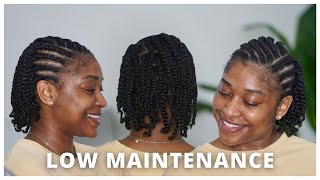 Easy Natural Hairstyle for the Work Week!