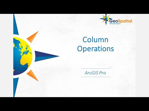 Column Operations