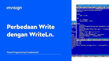 Write dan WriteLn - Pascal Programming Fundamental