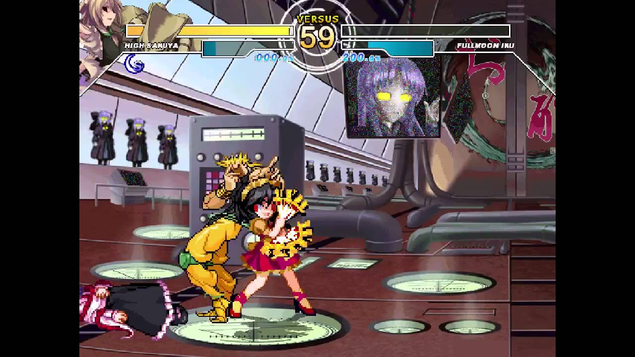 Mugen ハイ咲夜vs 永江衣玖 Youtube