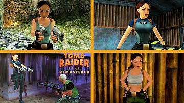 Tomb Raider I-III Remastered | Trilogy | All Cutscenes in 4K