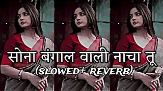 Sona Bangal Wali nacha Tu Hali Hali ! ( #slowed reverb) सोना बंगाल वाली नाचा तू हाली हाली trending !