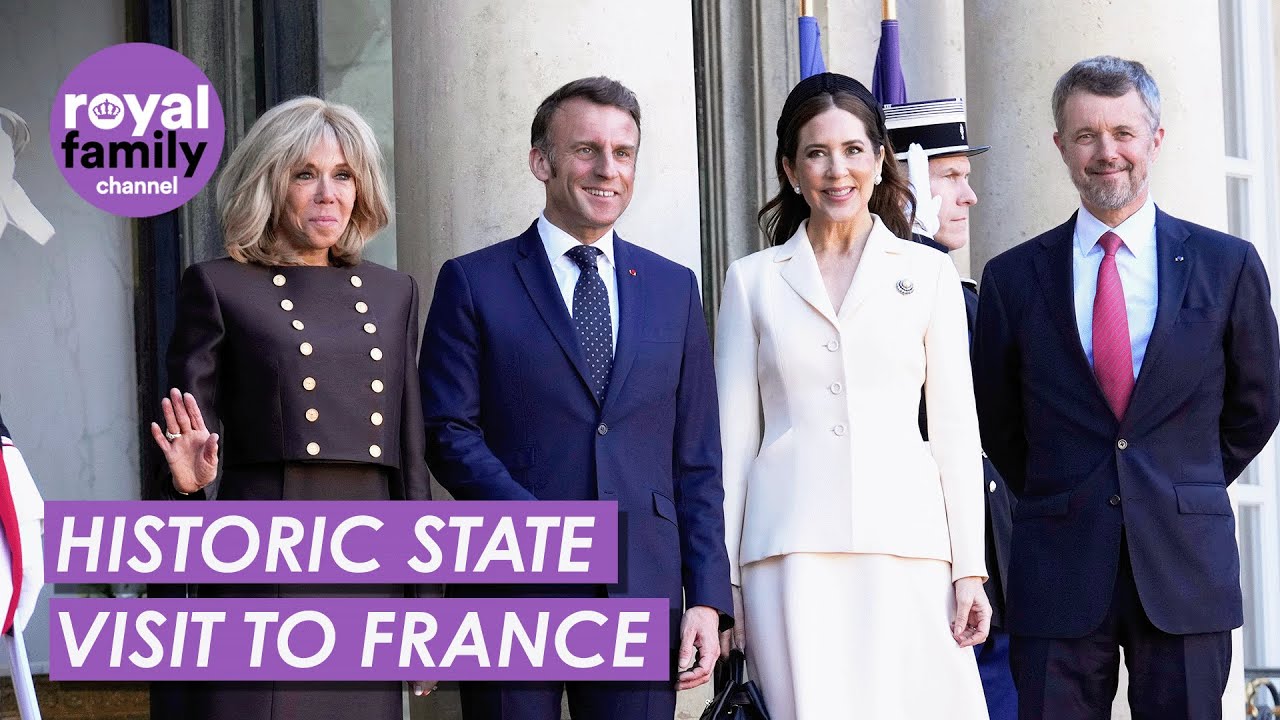 The Royal Touch: King Frederik & Queen Mary's Elegant State Visit to France