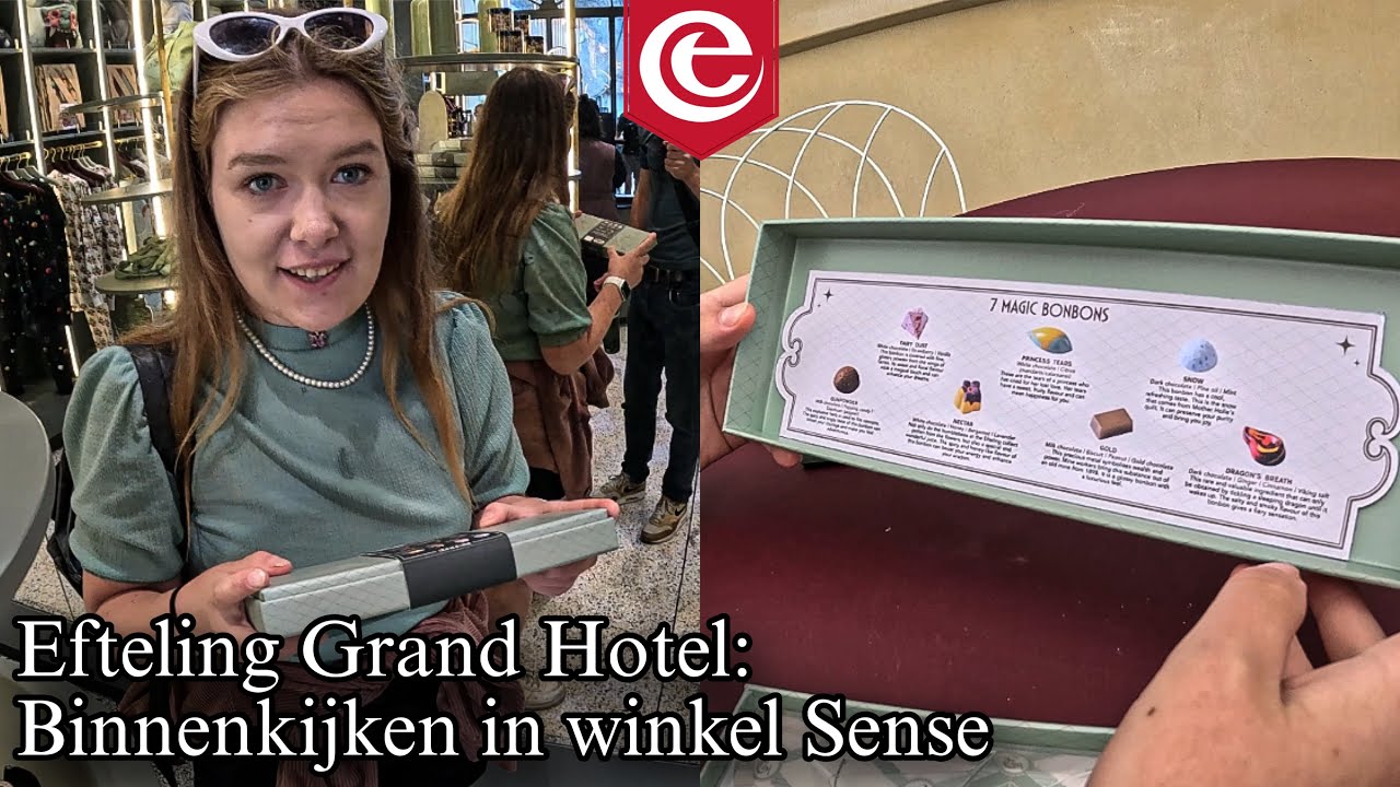 Efteling Grand Hotel: Binnenkijken in winkel Sense 🛍️✨