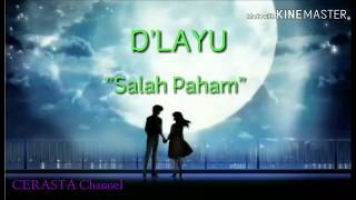 Lagu Viral TERSEDIH..!! SALAH PAHAM - DLAYU (Lyric music)