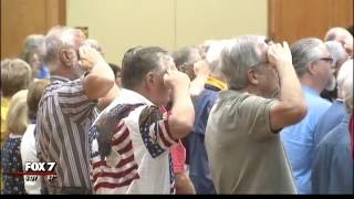 Governor Abbott launches search at Memorial Day event in Georgetown