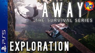 Let's Play AWAY: The Survival Series | PS5 Exploration Mode Gameplay (P+J)