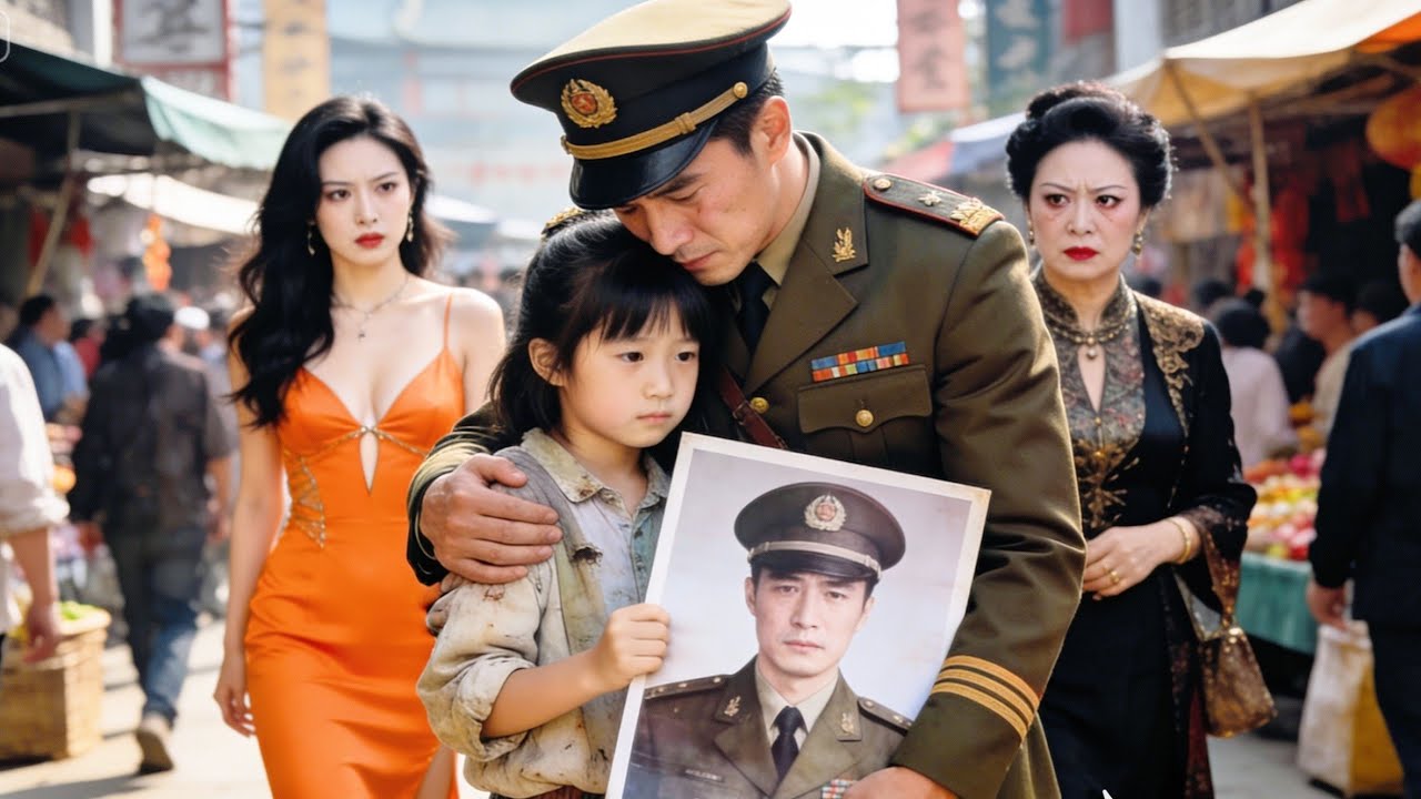 Tưởng Vợ Con Đã Chết 7 Năm - Đại Úy Sốc Khi Thấy Bé Gái Cầm Đi Ảnh Của Ch Mình Đi Tìm Cha Giữa