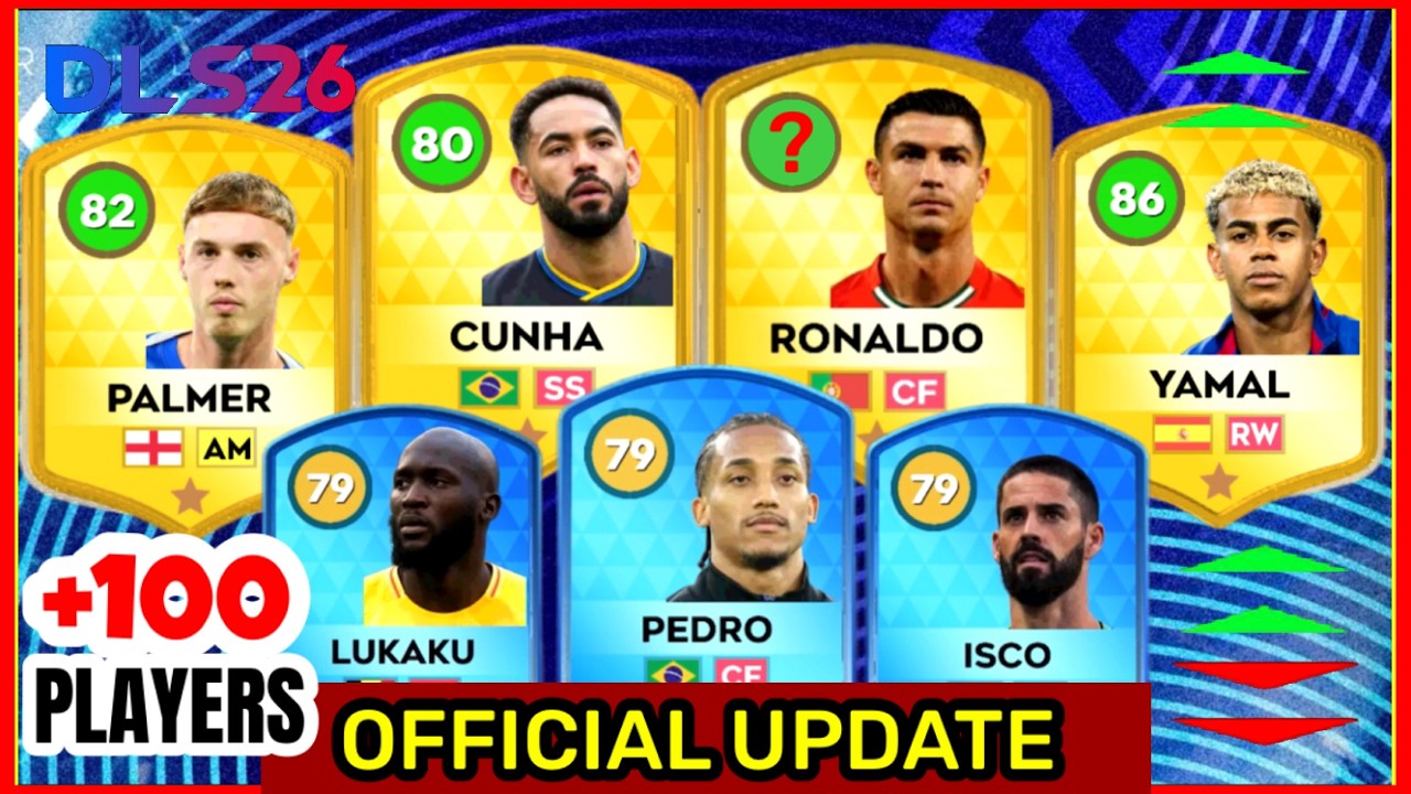 DLS 26 | 🔥БОЛЕЕ 💯 ИГРОКОВ 😱 ОФИЦИАЛЬНО ОБНОВЛЕННЫЕ РЕЙТИНГИ ИГРОКОВ В DLS 26 (P#1) !