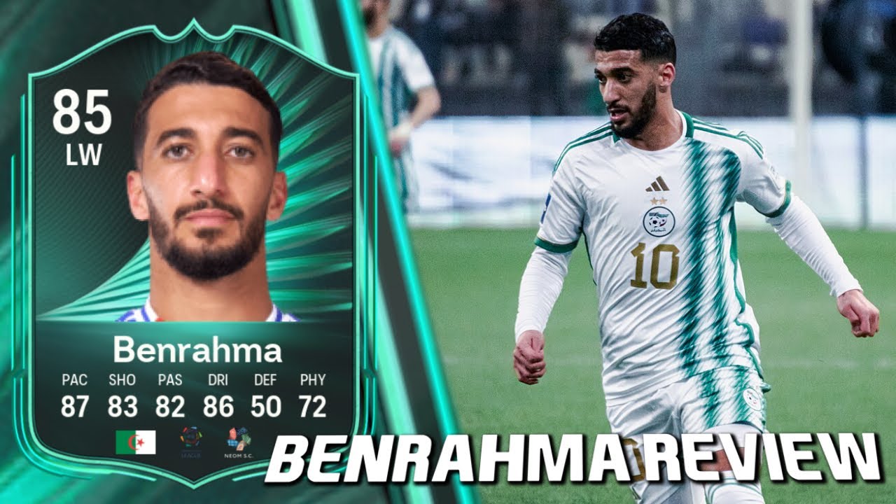 FC 26 | 85 BENRAMA SQUAD FOUNDATIONS PLAYER REVIEW | MAHREZ IN DISGUISE 🔥 