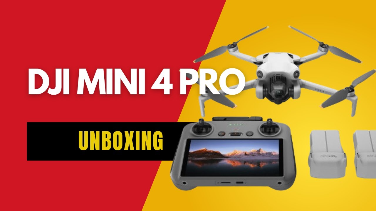 DJI Mini 4 Pro Unboxing - YouTube