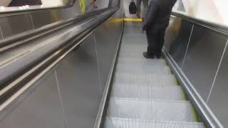 Thysenkrupp Entrance Escalator to NJ Transit Concourse At New York Penn Station - New York City NY