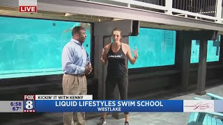 Westlake swim school teaching kids & adults in shipping containers Guide