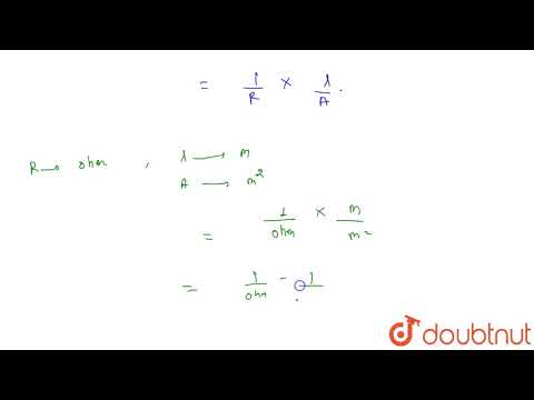 Video: Wat is de eenheid van specifieke conductantie in conductometrie?