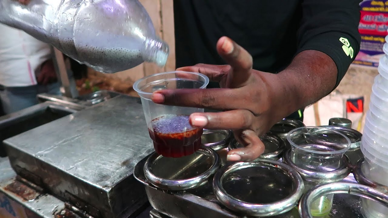 Sugandhi Soda | Ice Cream Soda | Evening street food at Ramkoti - Eluru | Eluru street food | Street Food Zone