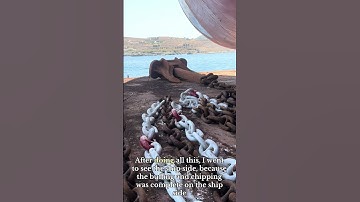 Dry Dock Episode 12 🛳️ anchor chain marking ⚓️🛳️ #shorts #sailwithalpha
