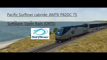 Pacific Surfliner Cabride: AMTK P42DC 75 (Open Rails)
