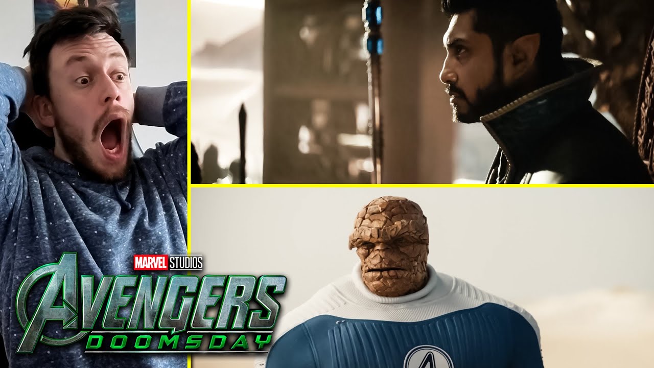 Avengers: Doomsday | Black Panther & Fantastic Four Trailer REACTION