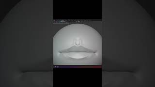 Trick to sculpt Lips in Blender  #blenderustad