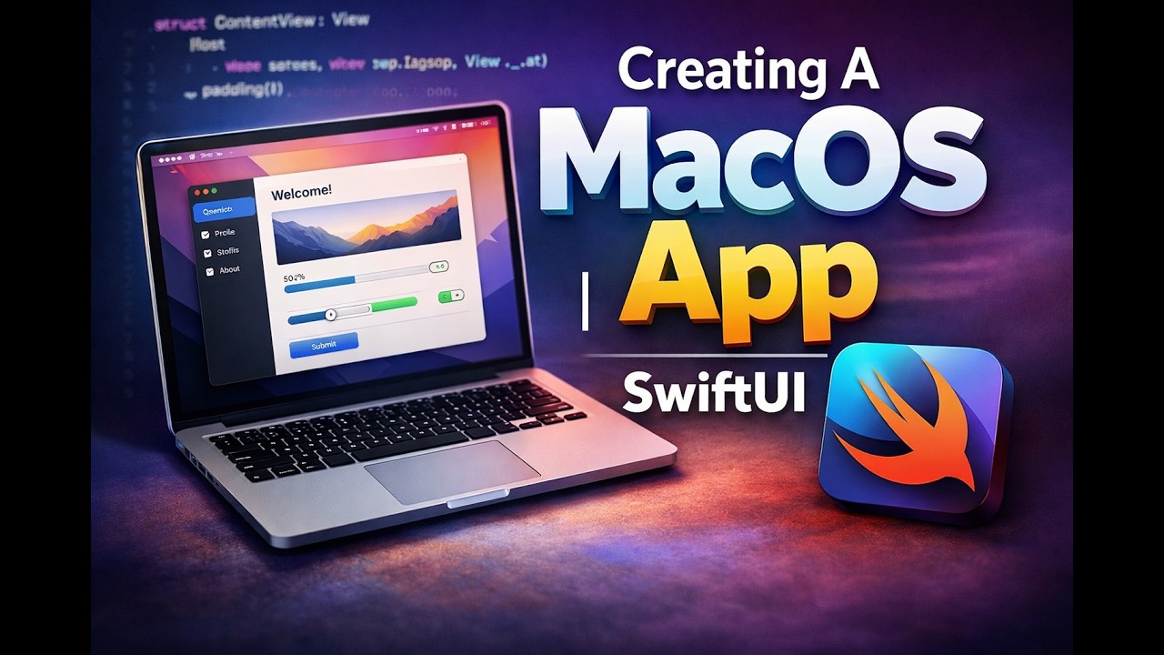 📱Creating A MacOS App | SwiftUI | Swift | macOS | WatchOS | iOS | India ...