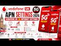 Vodafone UK APN Settings 2026 | Vodafone 5G Internet Settings for Android &amp; iPhone