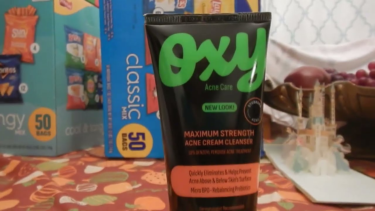 ОБЗОР средства для умывания лица Oxy Maximum Strength с 10% бензоилпероксидом от прыщей