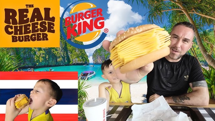 Burger King Thailand's 'Real Meat Burger' Is a Tower of Terror