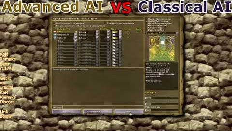 KaM Remake Beta r11k+ Advanced AI vs Classical AI Battle map
