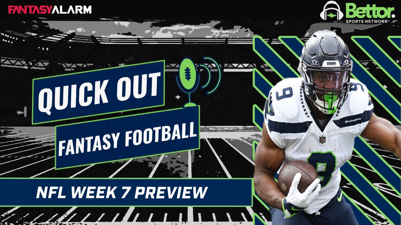 NFL Week 7 Preview | Christian McCaffrey Injury | Fantasy Football Start Sit | NFL Week 7 Bets