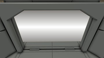 Modular Sci-Fi Set Wip 53 Blender 2.75a - Animated sci-fi doors