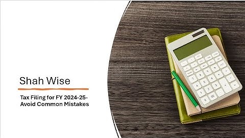 Avoid 7 Common Tax Filing Mistakes FY 24-25 #itr #fy25 #finance #investing #incometaxreturn #taxes