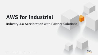 Modernize Industrial Operations with AWS IoT - AWS Virtual Workshop