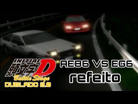 Initial d battle stage dublado - COMPLETO 