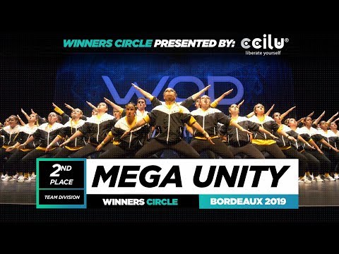 Mega Unity | 2nd Place Team |  Winners Circle | World of Dance Bordeaux Qualifier 2019 | #WODBDX19