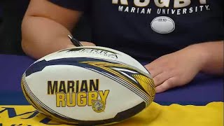 Lucas Sheron full interview on signing with Marian University rugby